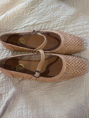 Trary Woven Mary Jane Flats from Amazon